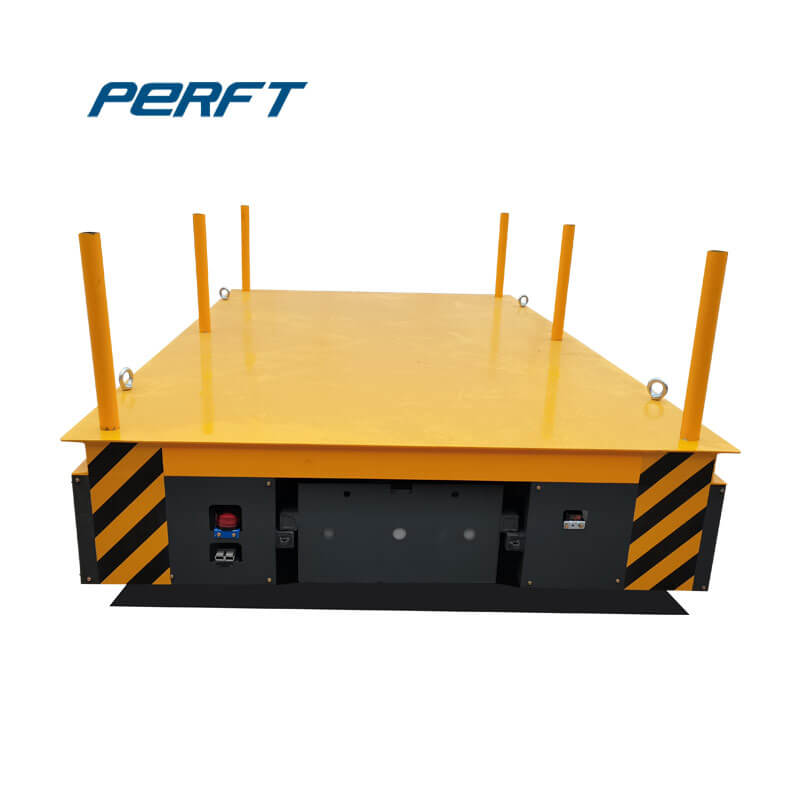 Trackless Transfer Cart For Mechanical Components Transport